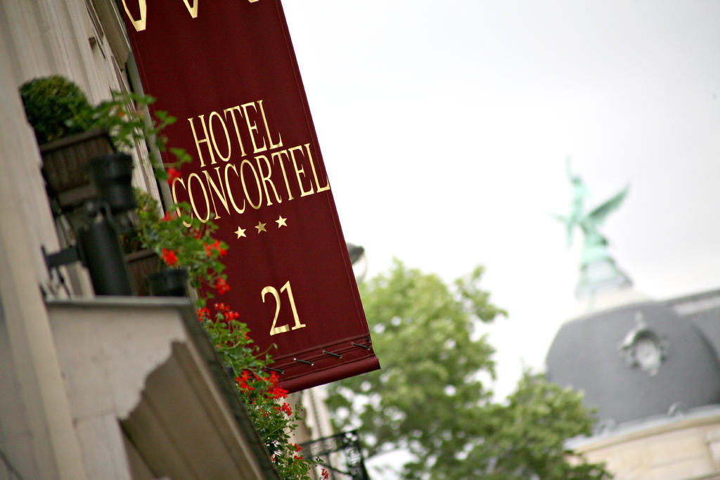 Hotel Concortel Париж Экстерьер фото